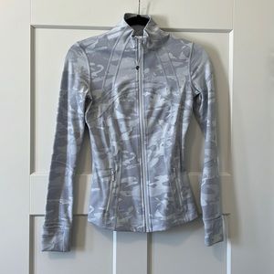 White Camo Lululemon Define Jacket